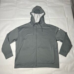 Nike Active Wear Hoodie Full Zip Gray